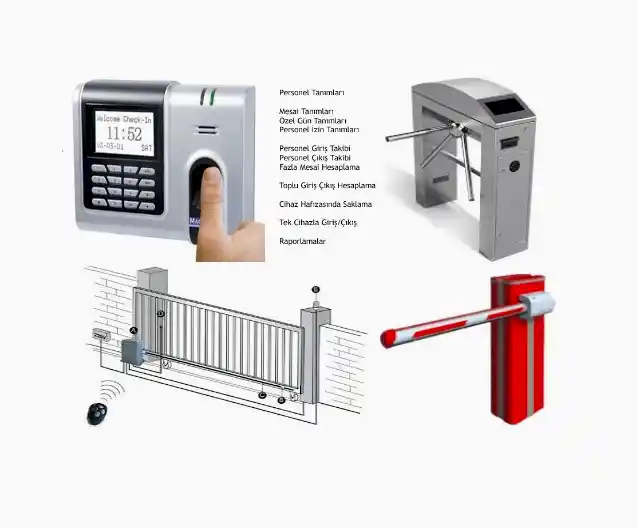 Bariyer, Turnike ve Kartlı Geçiş Sistemleri